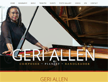 Tablet Screenshot of geriallen.com